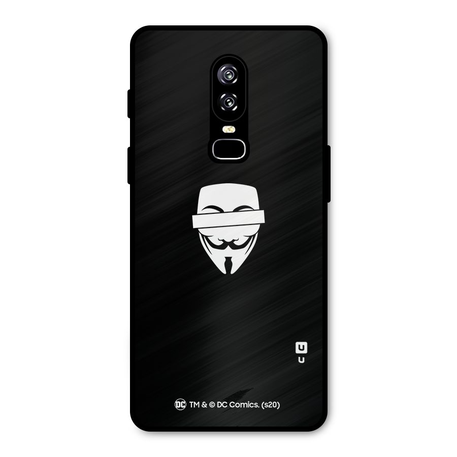 Vendetta Minimal Mask Metal Back Case for OnePlus 6