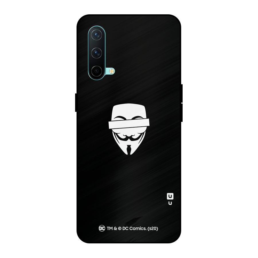 Vendetta Minimal Mask Metal Back Case for OnePlus Nord CE 5G