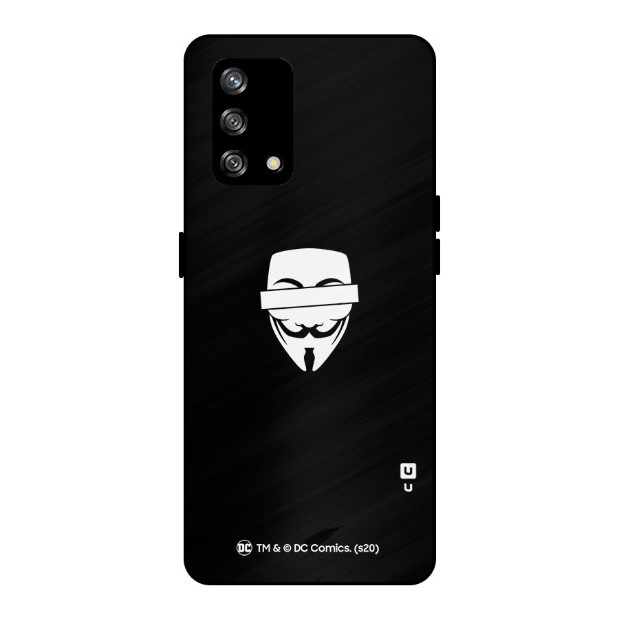 Vendetta Minimal Mask Metal Back Case for Oppo F19