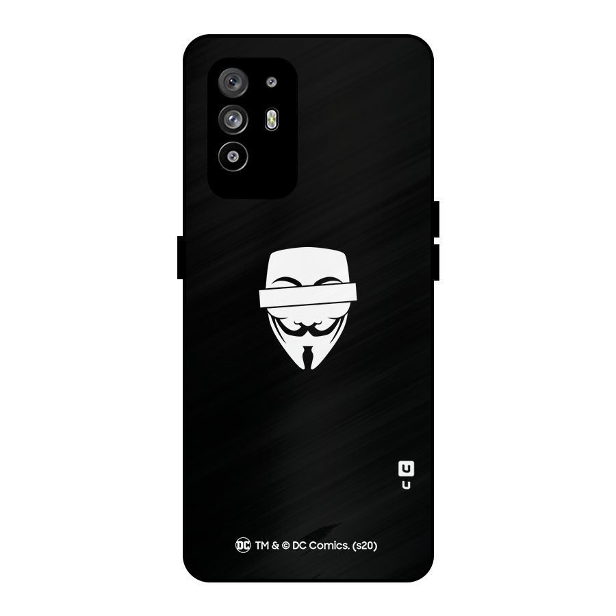 Vendetta Minimal Mask Metal Back Case for Oppo F19 Pro Plus 5G