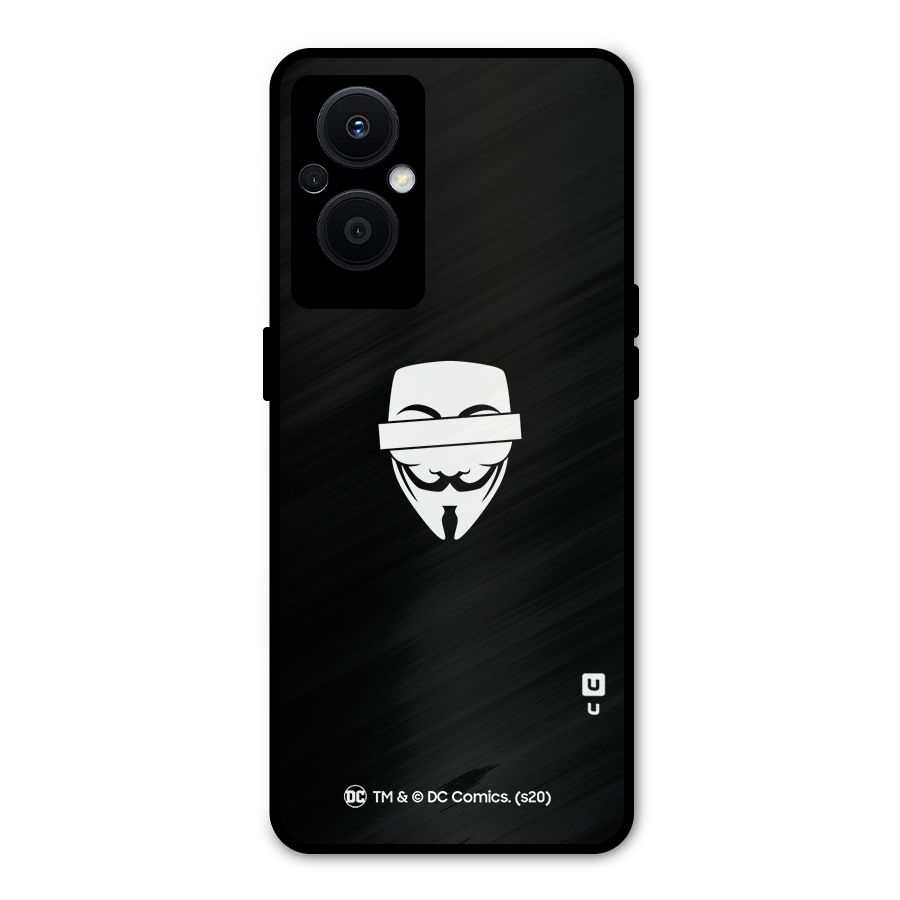 Vendetta Minimal Mask Metal Back Case for Oppo F21 Pro 5G