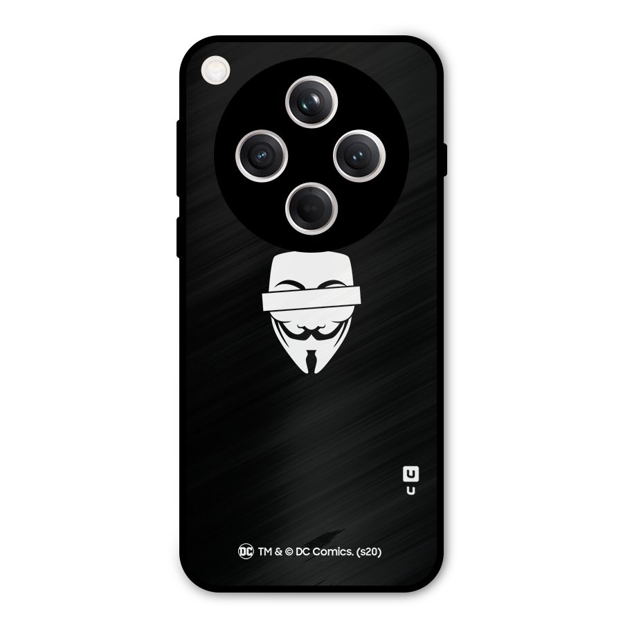 Vendetta Minimal Mask Metal Back Case for Oppo Find X8
