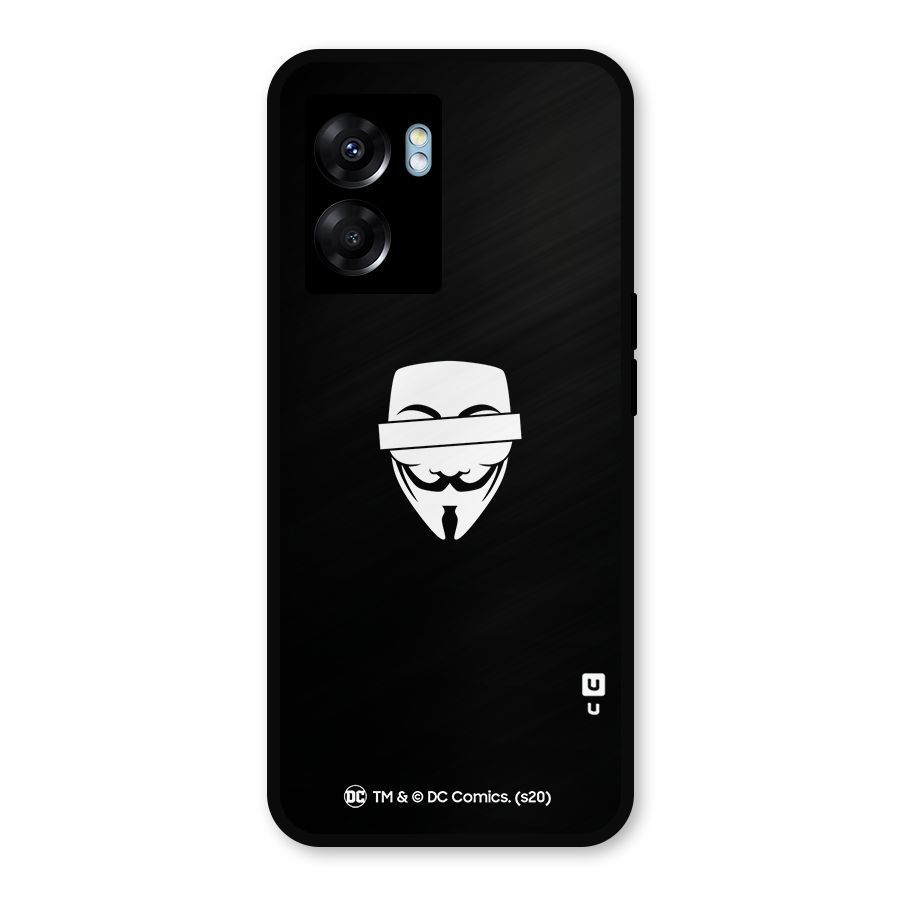 Vendetta Minimal Mask Metal Back Case for Oppo K10 (5G)
