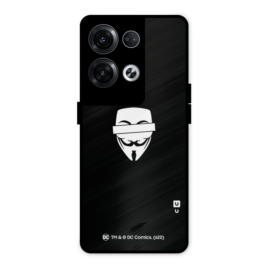 Vendetta Minimal Mask Metal Back Case for Oppo Reno8 Pro 5G