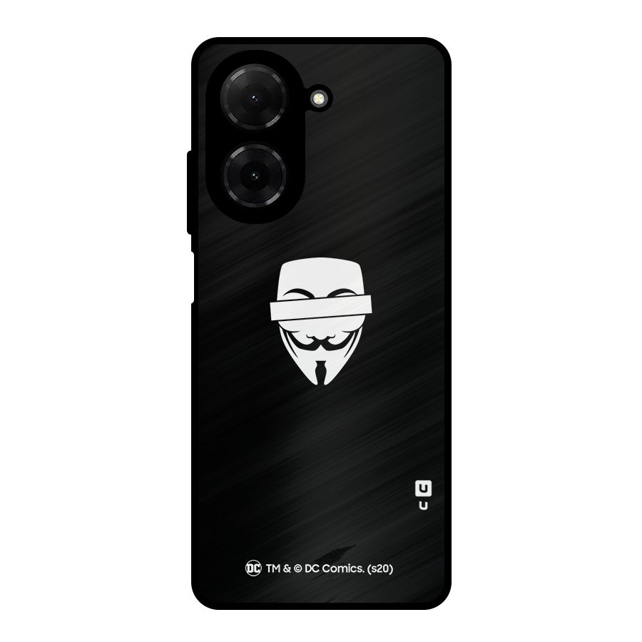 Vendetta Minimal Mask Metal Back Case for Poco C71