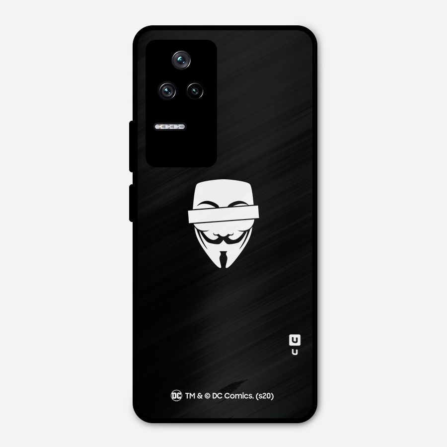 Vendetta Minimal Mask Metal Back Case for Poco F4 5G