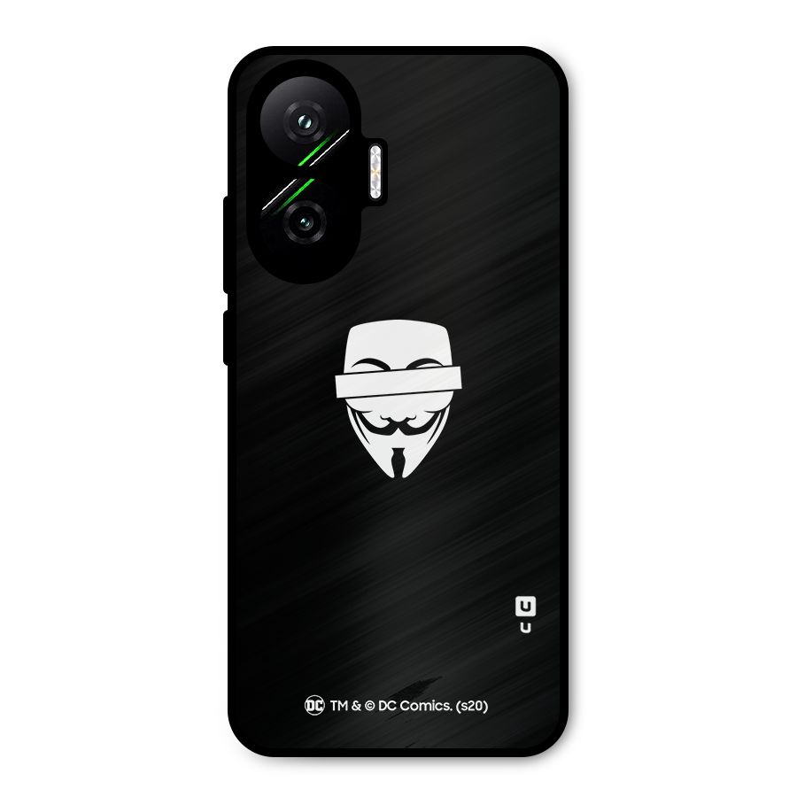 Vendetta Minimal Mask Metal Back Case for Poco F7