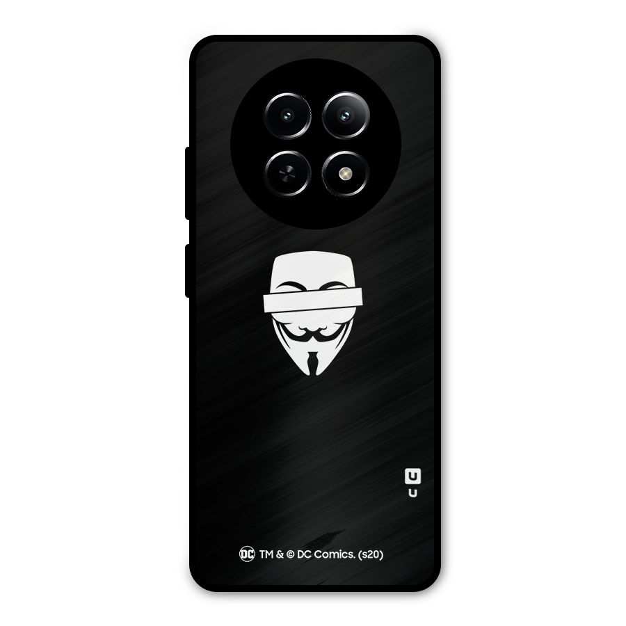 Vendetta Minimal Mask Metal Back Case for Realme 13