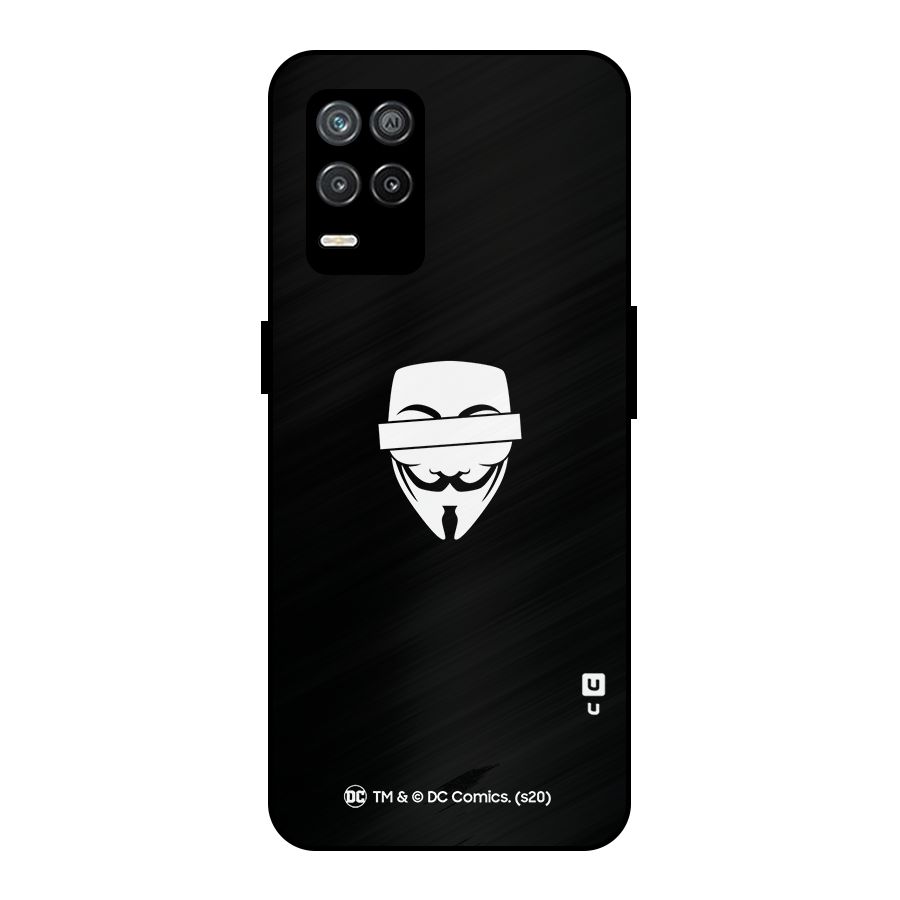 Vendetta Minimal Mask Metal Back Case for Realme 8s 5G