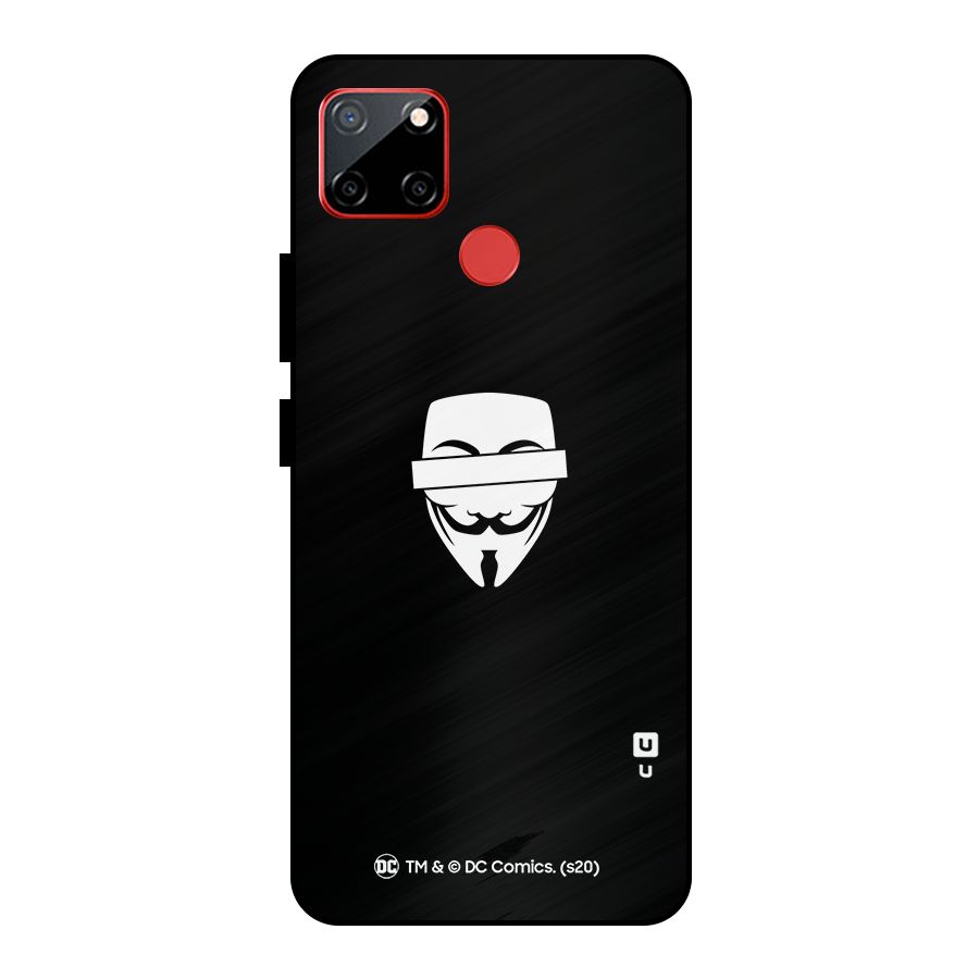 Vendetta Minimal Mask Metal Back Case for Realme C12
