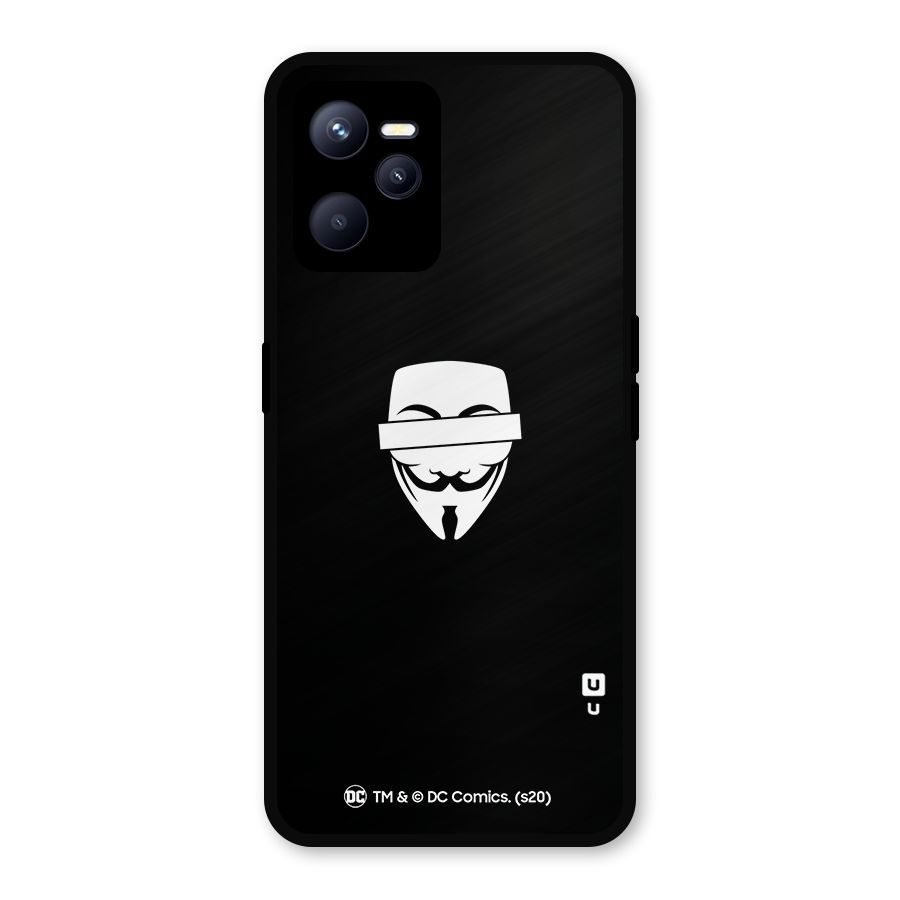 Vendetta Minimal Mask Metal Back Case for Realme C35