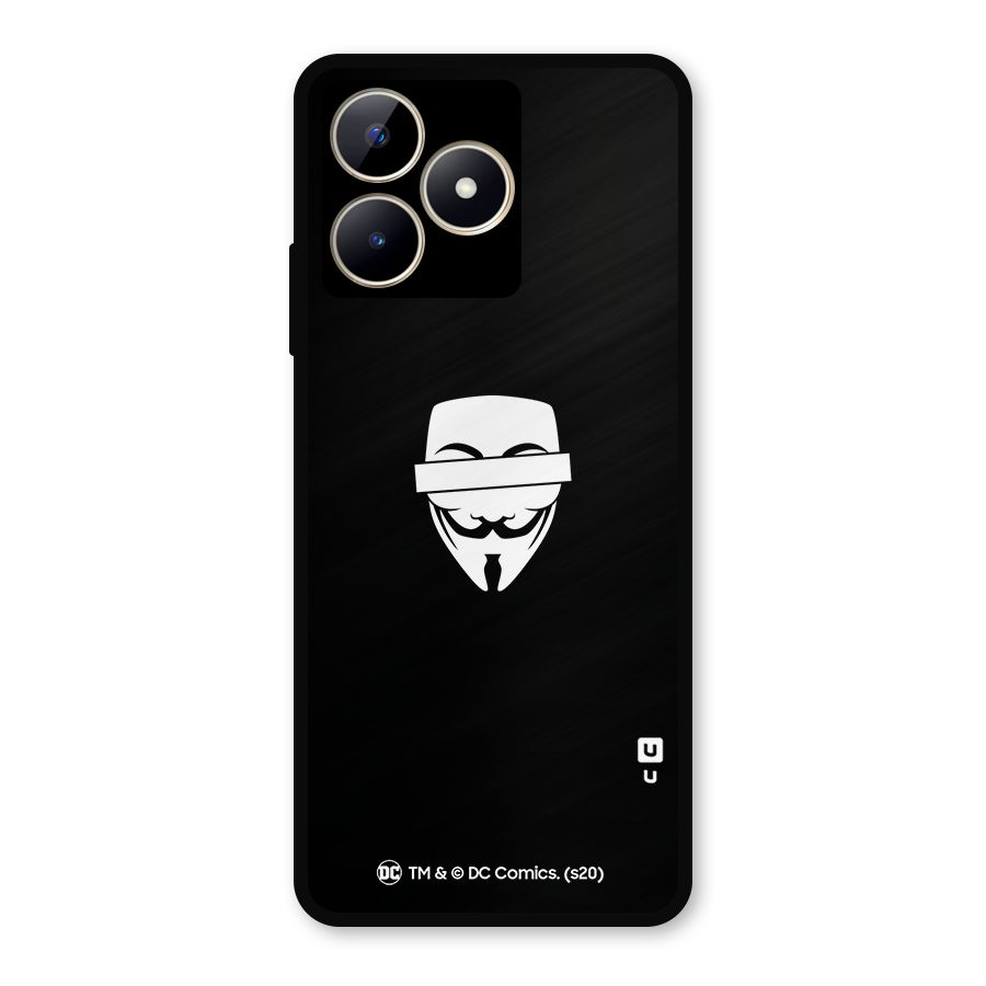 Vendetta Minimal Mask Metal Back Case for Realme C53