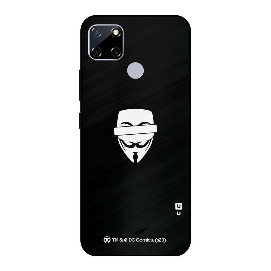 Vendetta Minimal Mask Metal Back Case for Realme Narzo 30A