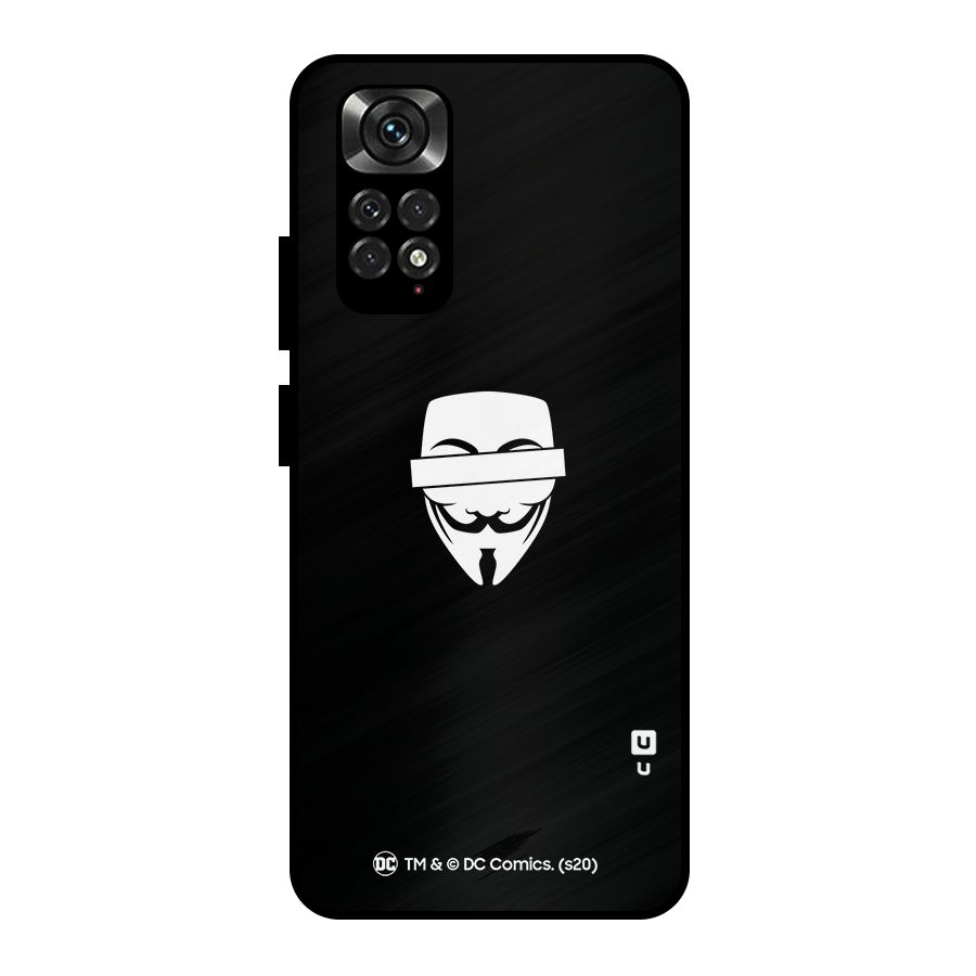 Vendetta Minimal Mask Metal Back Case for Redmi Note 11 Pro