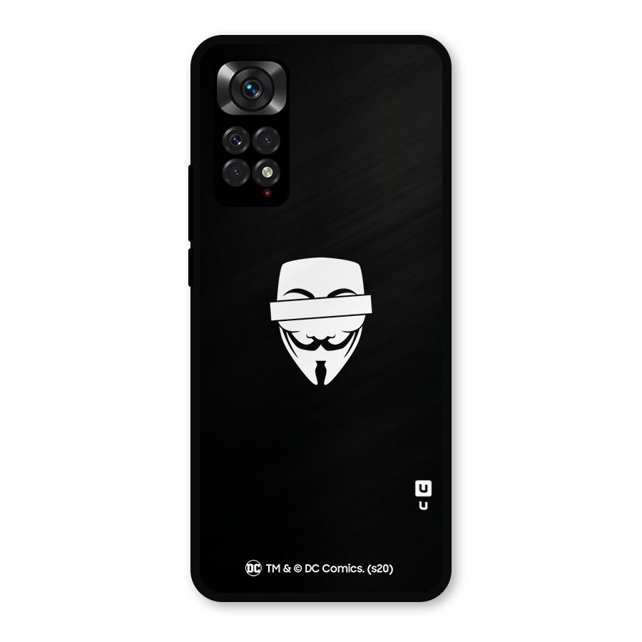 Vendetta Minimal Mask Metal Back Case for Redmi Note 11s