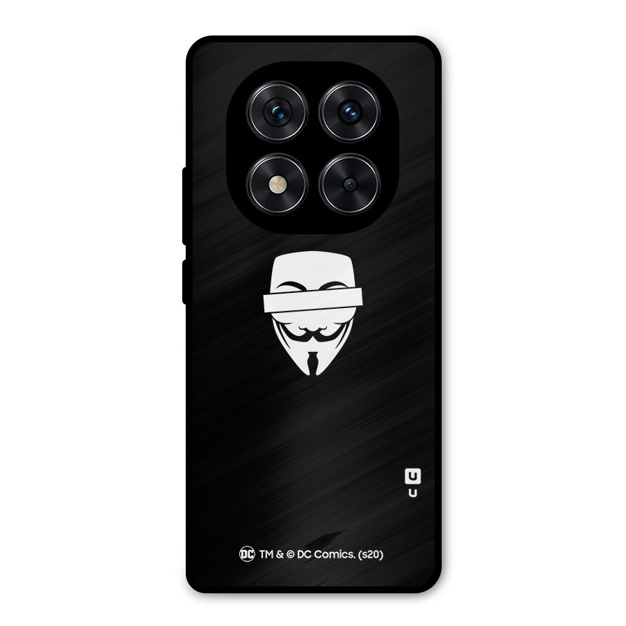 Vendetta Minimal Mask Metal Back Case for Redmi Note 14 Pro 5G