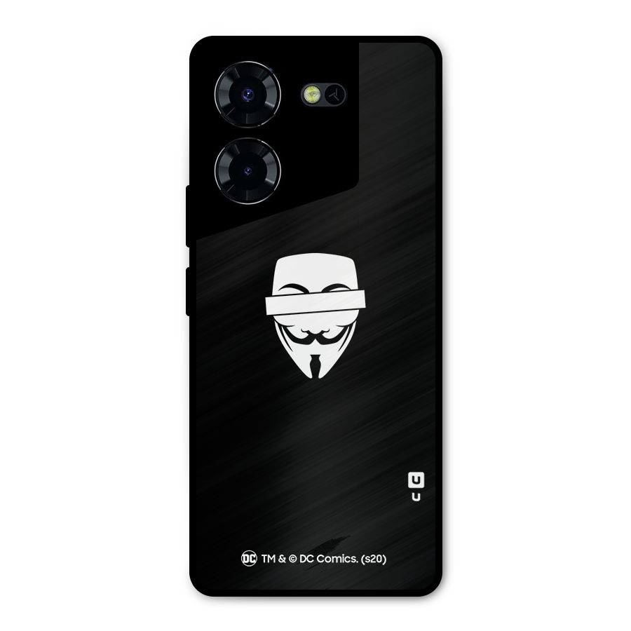 Vendetta Minimal Mask Metal Back Case for Tecno Pova 5 Pro 5G
