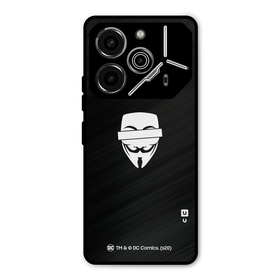 Vendetta Minimal Mask Metal Back Case for Tecno Pova 6 Pro