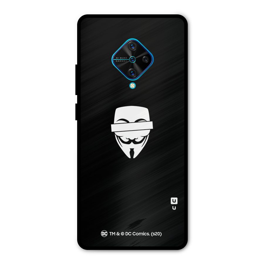 Vendetta Minimal Mask Metal Back Case for Vivo S1 Pro