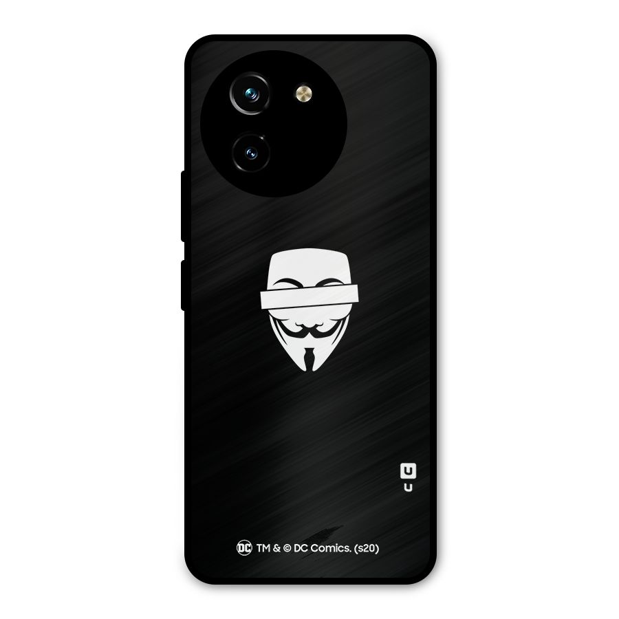 Vendetta Minimal Mask Metal Back Case for Vivo T3x