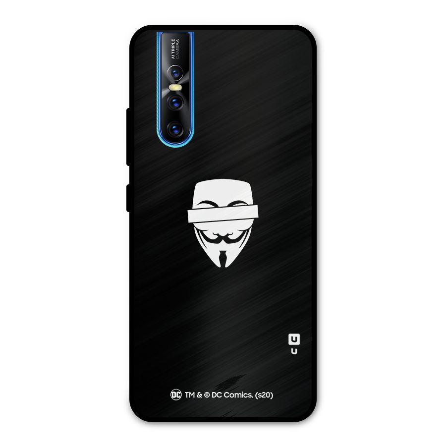 Vendetta Minimal Mask Metal Back Case for Vivo V15 Pro