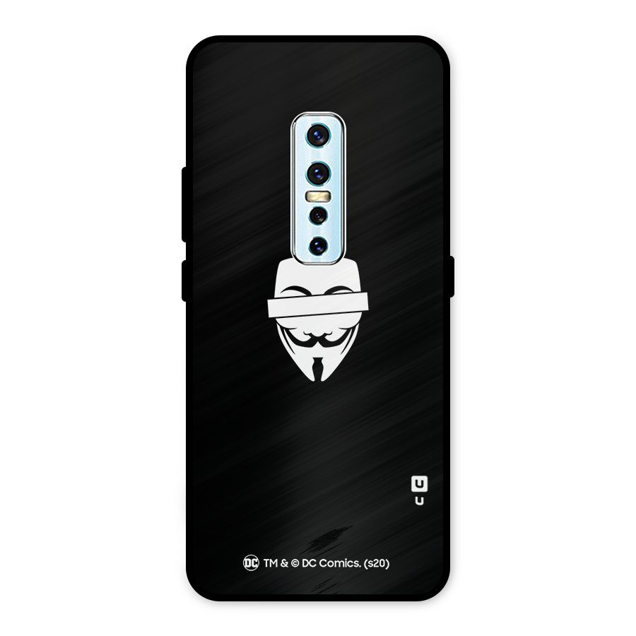 Vendetta Minimal Mask Metal Back Case for Vivo V17 Pro