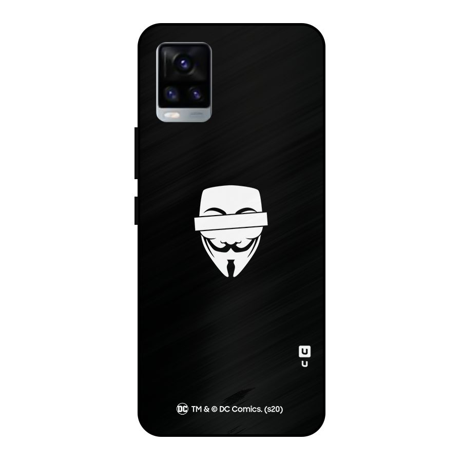 Vendetta Minimal Mask Metal Back Case for Vivo V20 2021