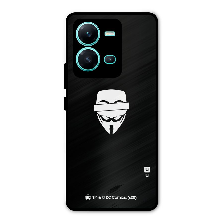 Vendetta Minimal Mask Metal Back Case for Vivo V25