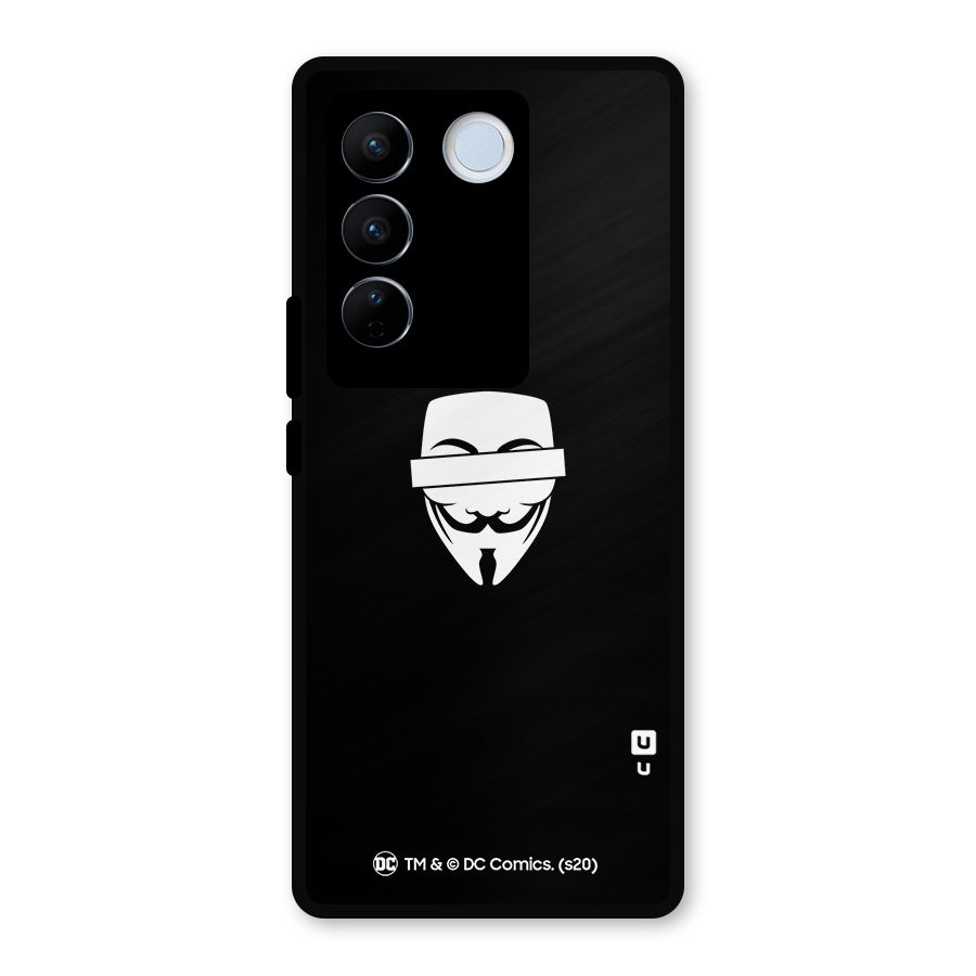 Vendetta Minimal Mask Metal Back Case for Vivo V27