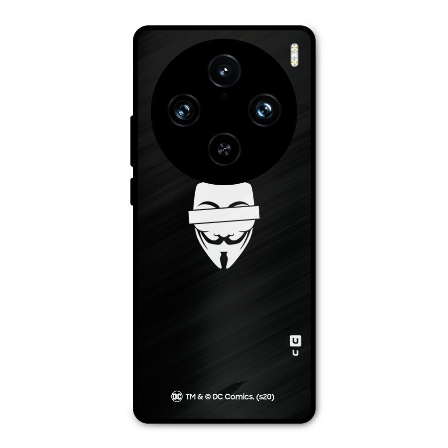 Vendetta Minimal Mask Metal Back Case for Vivo X100 Pro