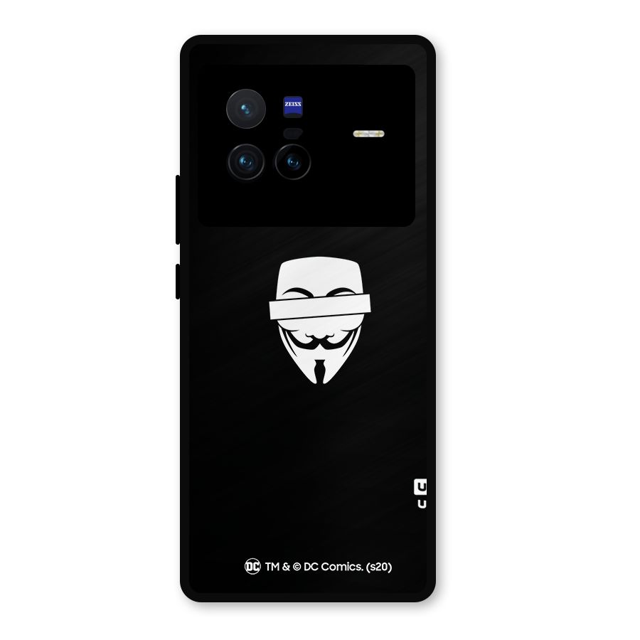 Vendetta Minimal Mask Metal Back Case for Vivo X80