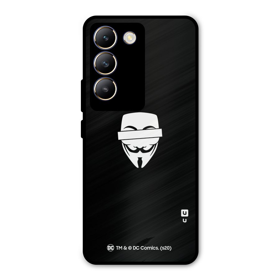 Vendetta Minimal Mask Metal Back Case for Vivo Y200e
