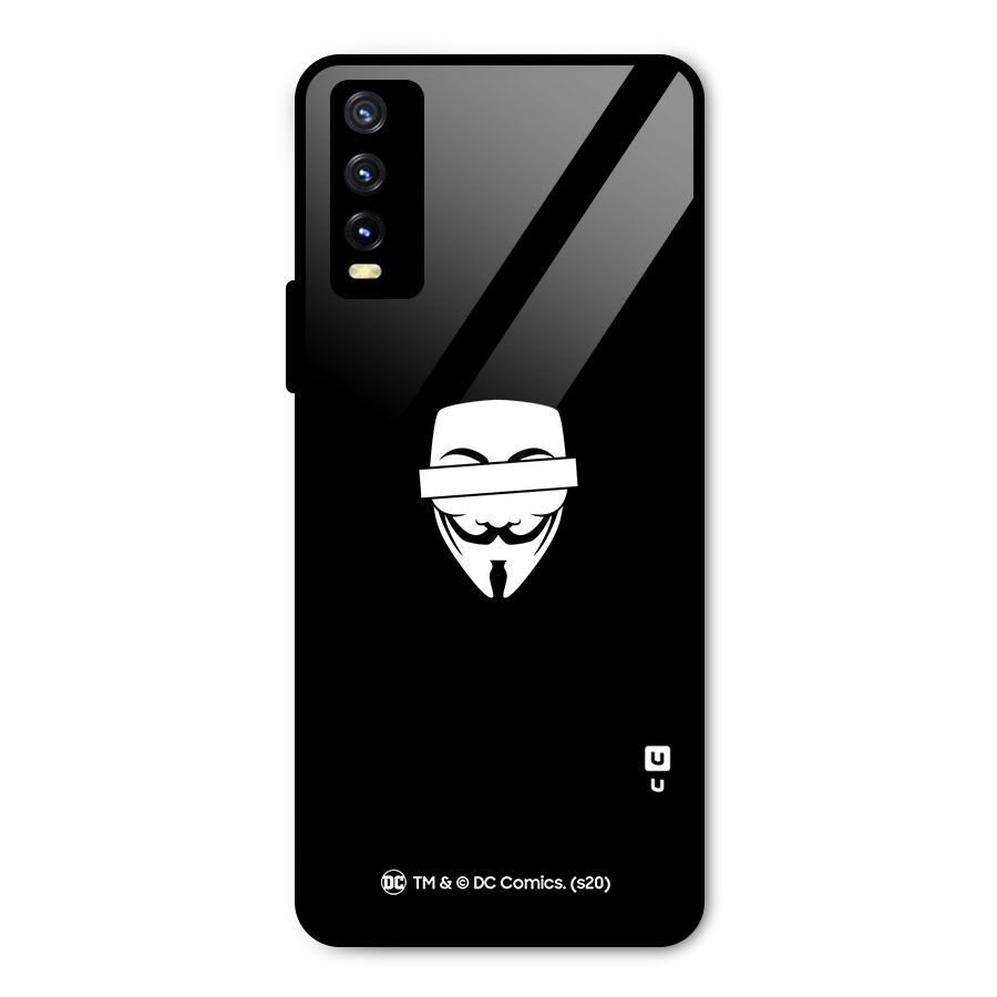 Vendetta Minimal Mask Metal Back Case for Vivo Y20i