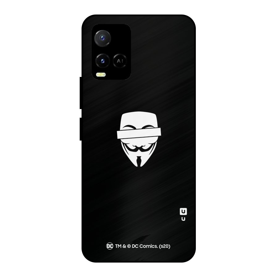 Vendetta Minimal Mask Metal Back Case for Vivo Y21A