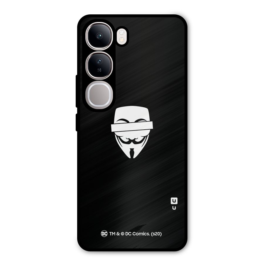 Vendetta Minimal Mask Metal Back Case for Vivo Y300