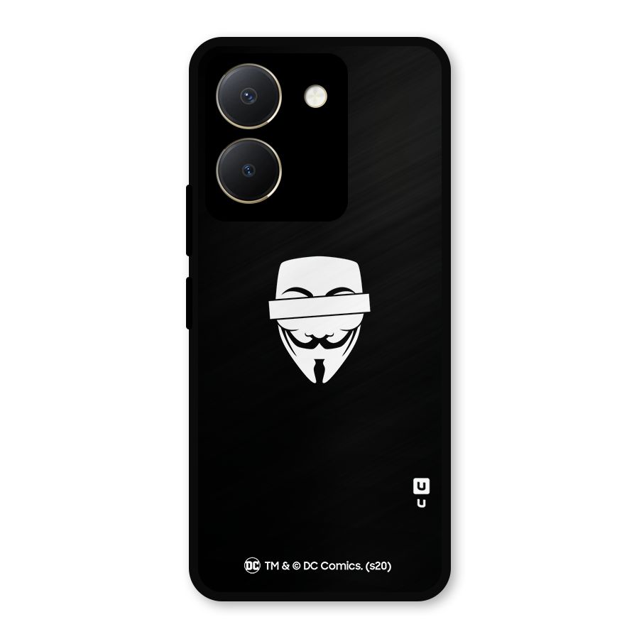 Vendetta Minimal Mask Metal Back Case for Vivo Y36
