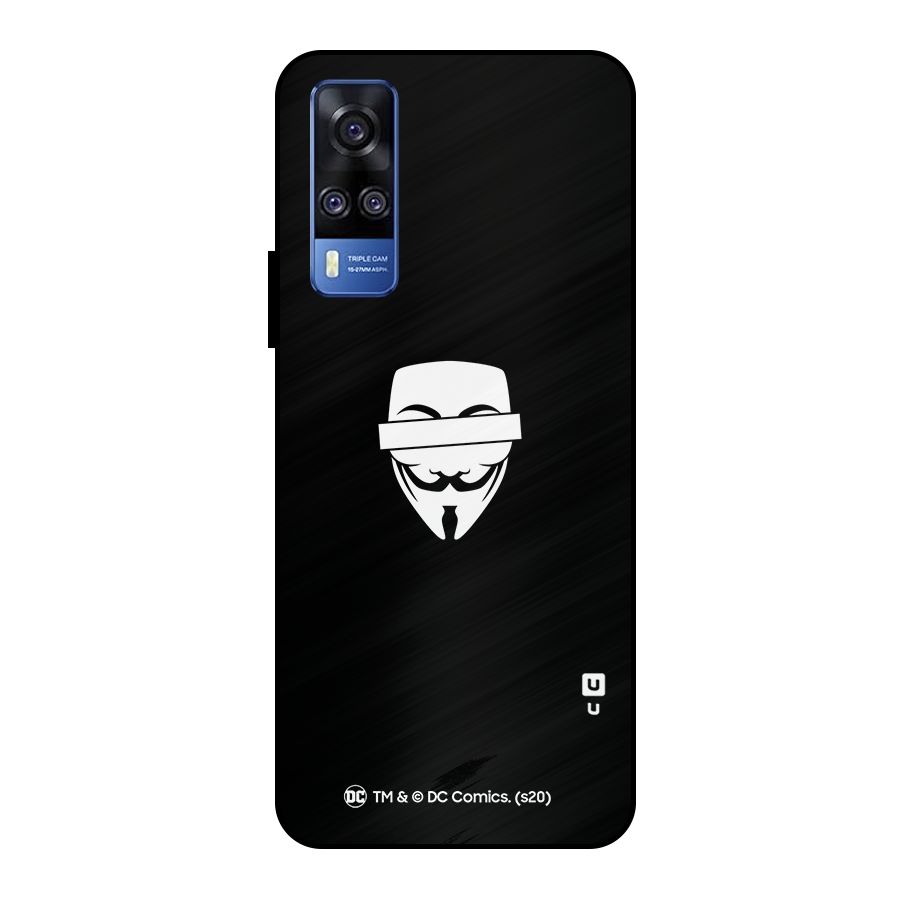 Vendetta Minimal Mask Metal Back Case for Vivo Y51