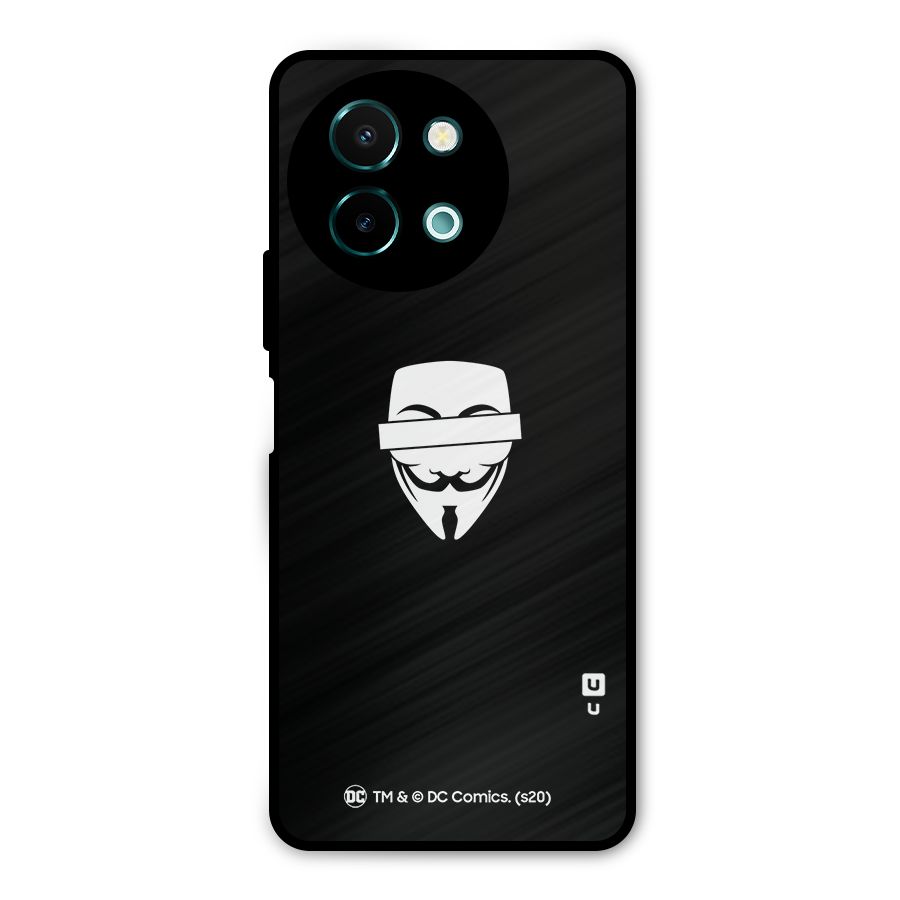Vendetta Minimal Mask Metal Back Case for Vivo Y58