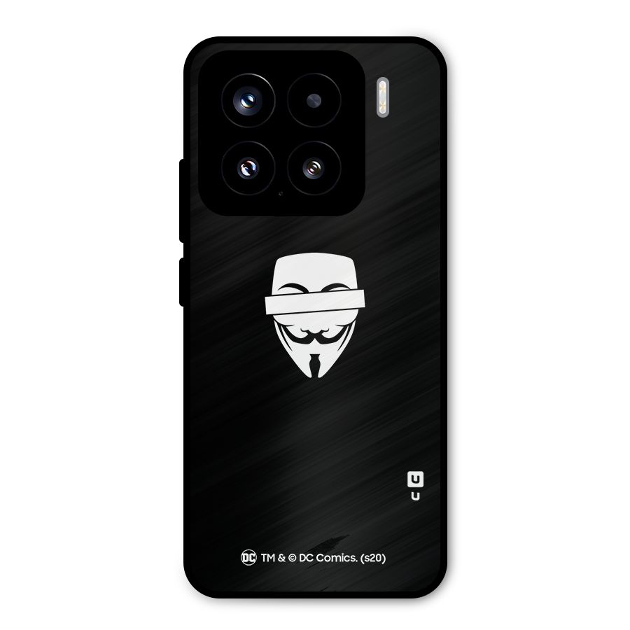 Vendetta Minimal Mask Metal Back Case for Xiaomi 15