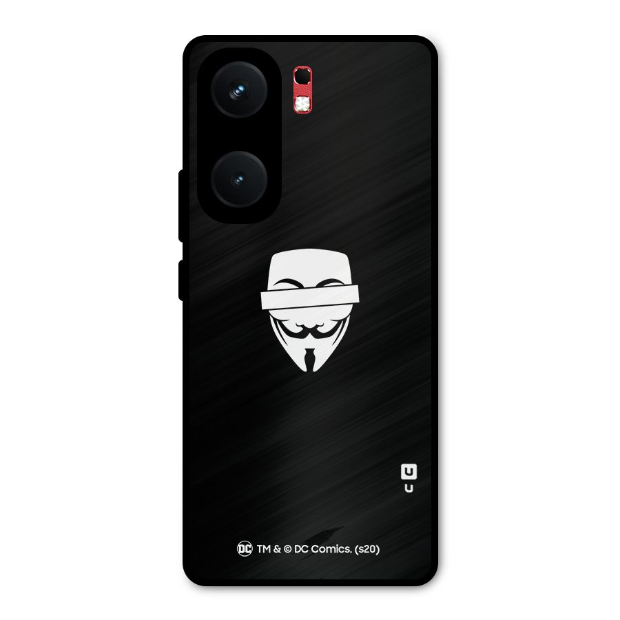 Vendetta Minimal Mask Metal Back Case for iQOO Neo 9 Pro