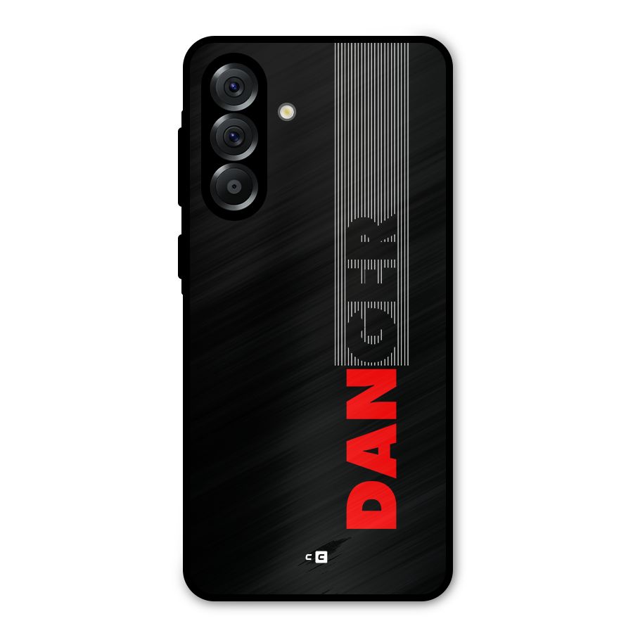 Vertical Danger Metal Back Case for Galaxy A56