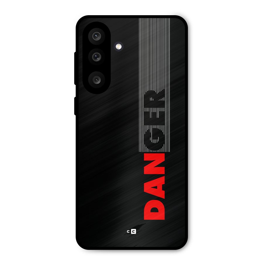 Vertical Danger Metal Back Case for Galaxy M56