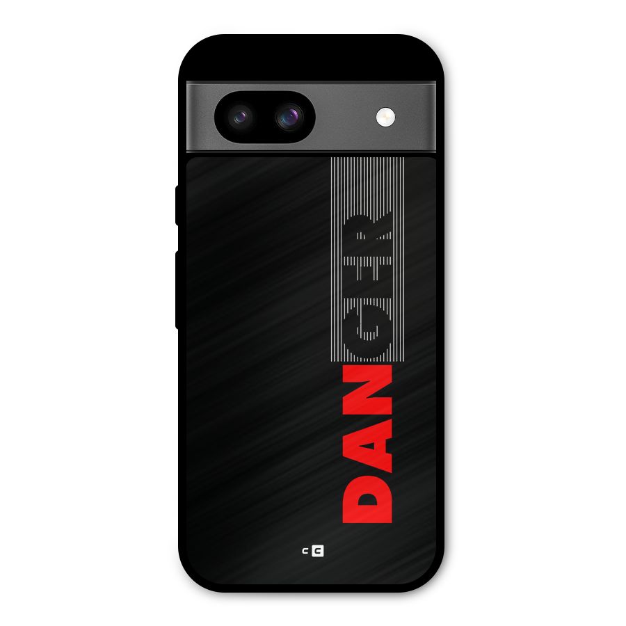 Vertical Danger Metal Back Case for Google Pixel 8a