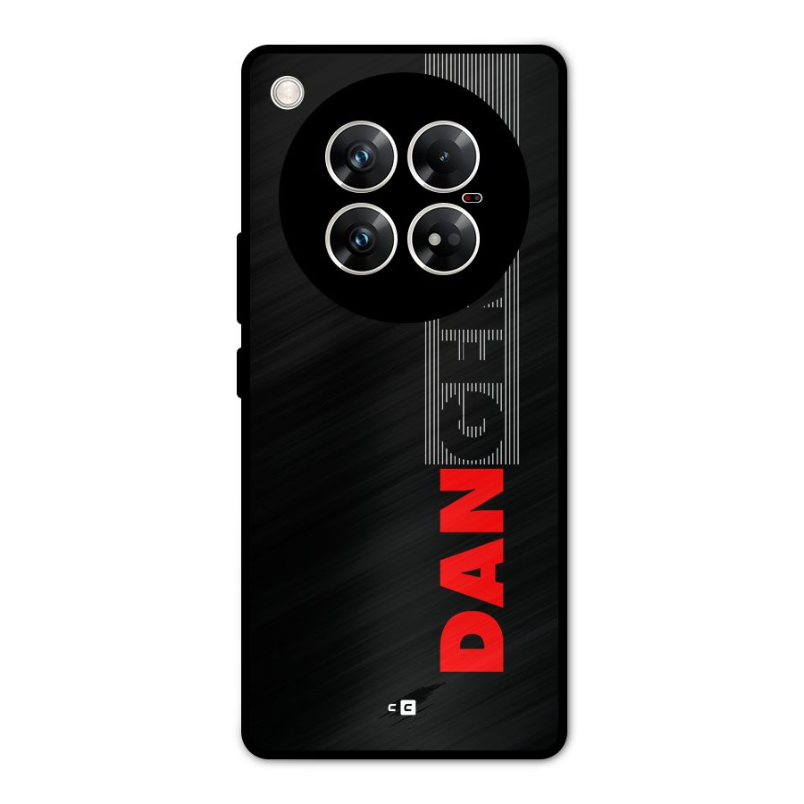 Vertical Danger Metal Back Case for Infinix Zero 40 5G