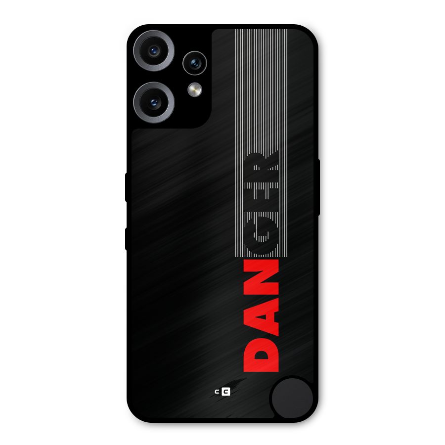 Vertical Danger Metal Back Case for Nothing CMF Phone 2 Pro