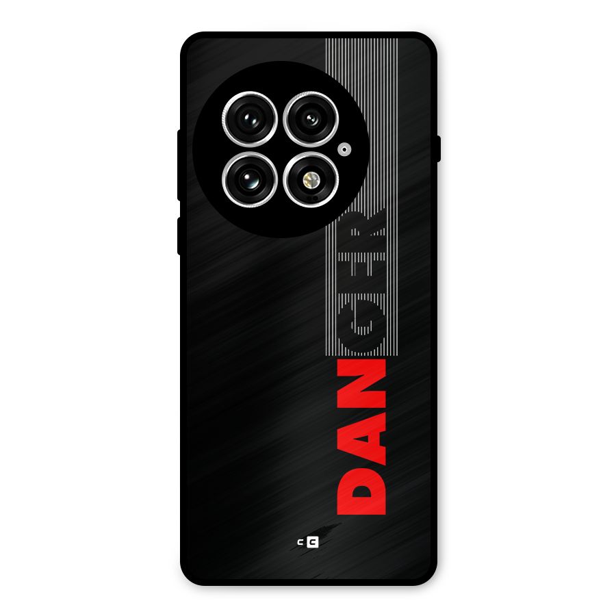 Vertical Danger Metal Back Case for OnePlus 13