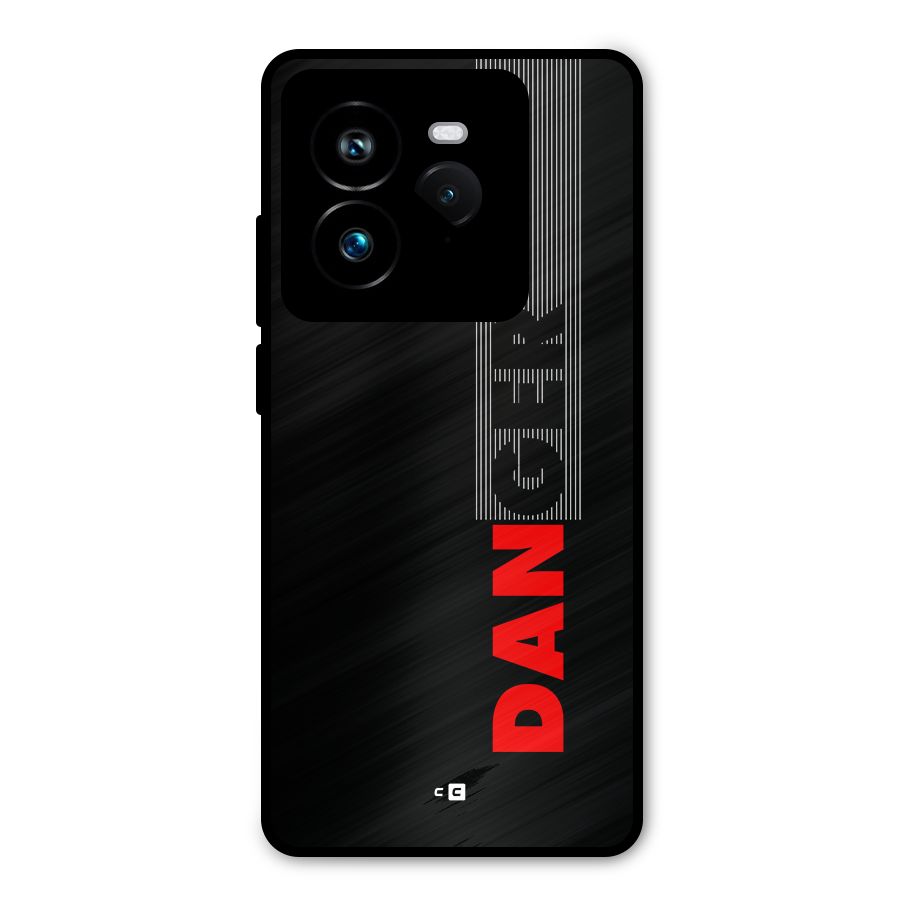 Vertical Danger Metal Back Case for Realme GT 7 Pro