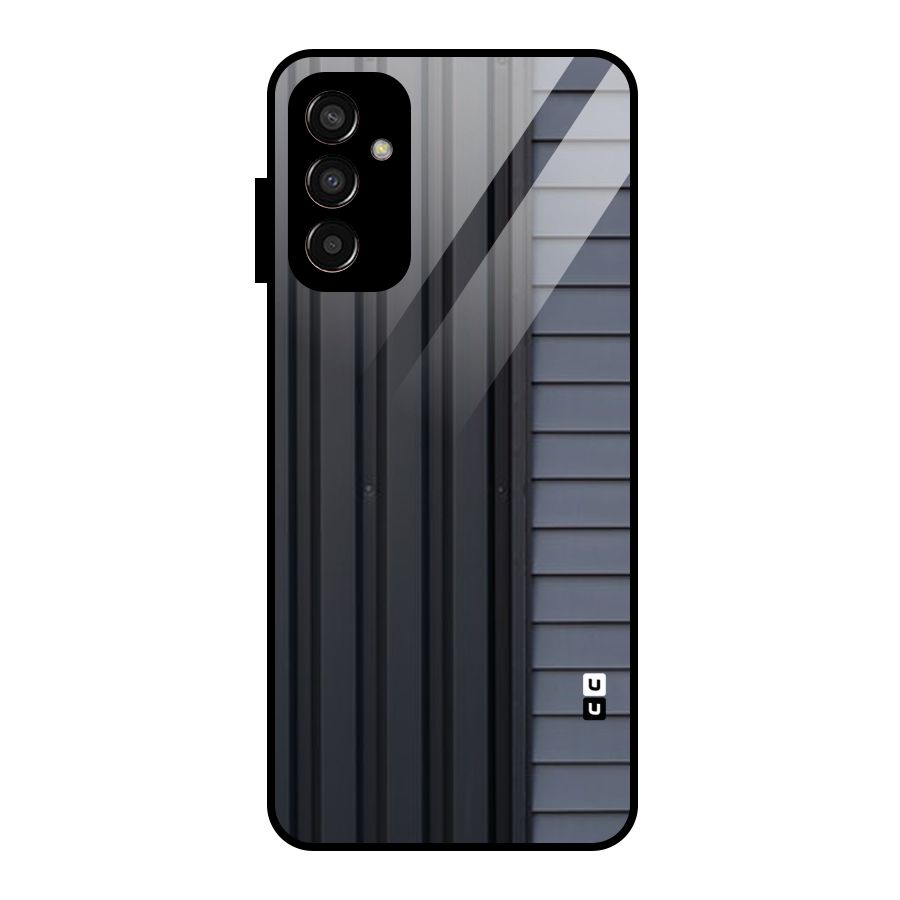 Vertical Horizontal Glass Back Case for Galaxy F13