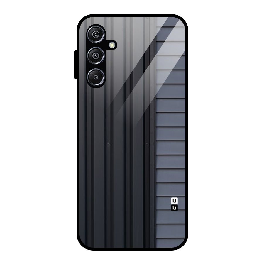 Vertical Horizontal Glass Back Case for Galaxy M34 5G