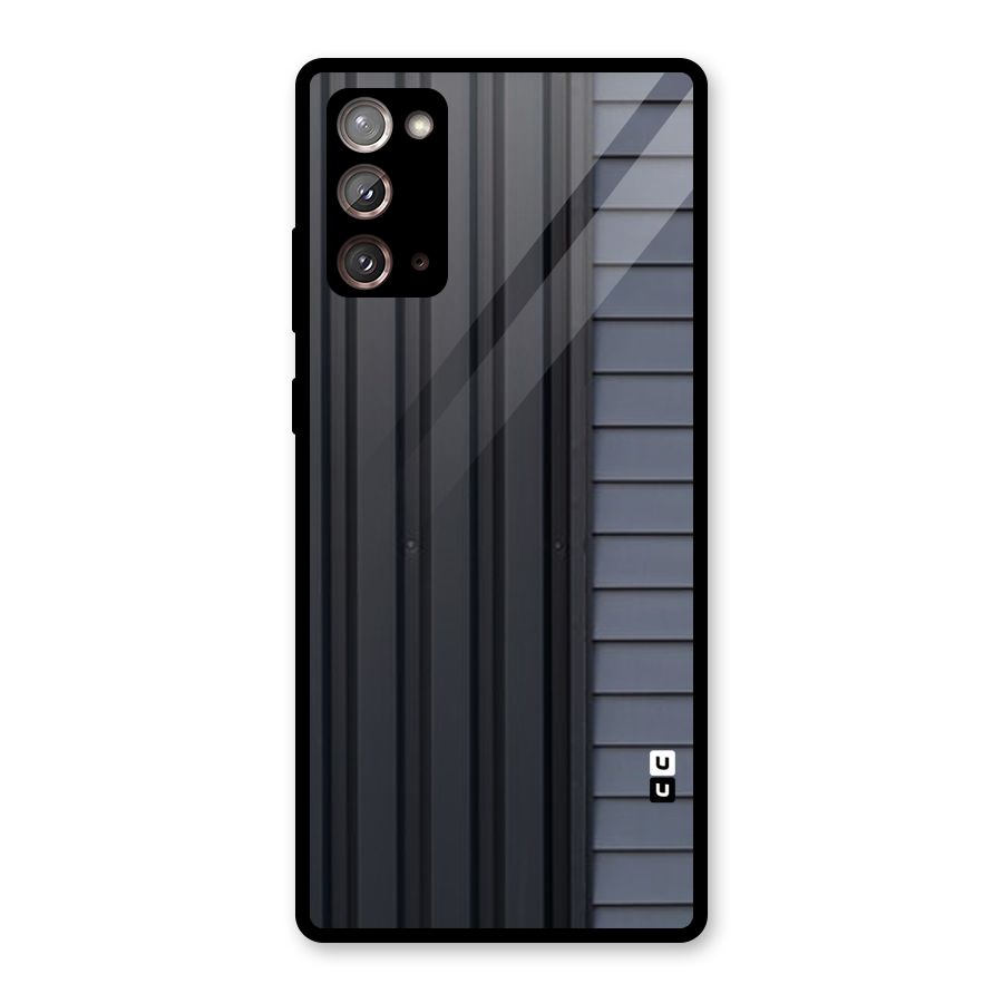 Vertical Horizontal Glass Back Case for Galaxy Note 20